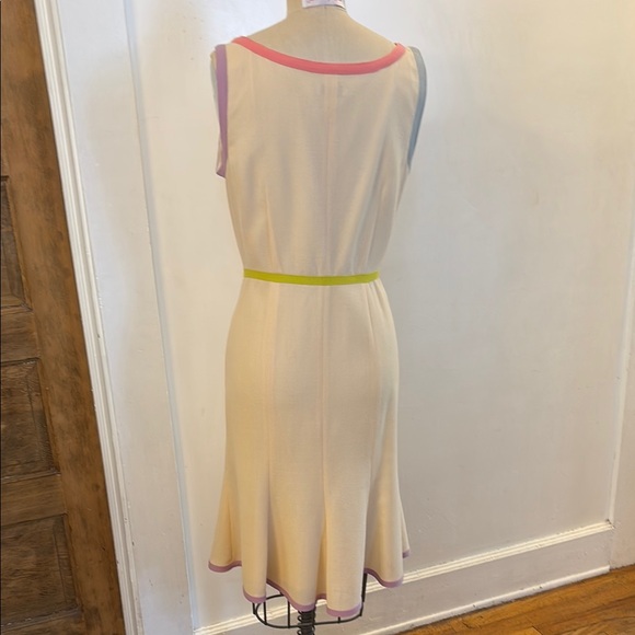 Colorful Button-Front Dress - Picture 4 of 7